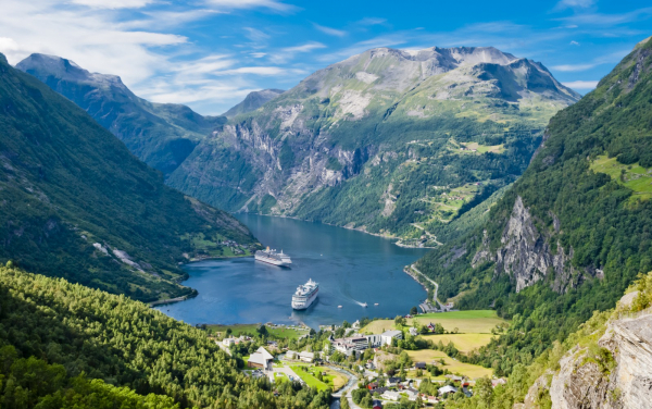 Norsko - potápění, hory, rafting